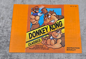 Donkey Kong Classics Nintendo NES Instruction Booklet Manual Only NES-DJ-USA