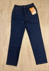 New Deadstock Vintage Wrangler Womens Stretch Jeans 32 Blue Denim High Rise - Picture 1 of 5