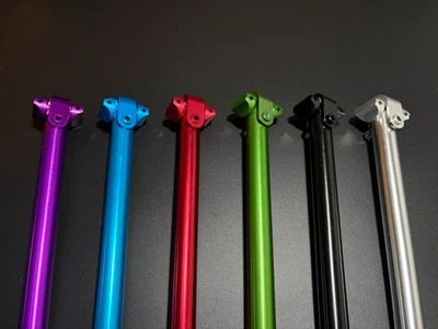 Ringle Moby Vintage Seatpost Turquoise 3DV 26.4mm 26.8mm 27.2mm Yeti Fat Chance - Image 1 of 3