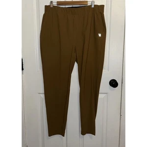Vuori Men’s Fleet Pants Brown Pull On Size XXL Travel Outdoor V429 - Picture 1 of 6