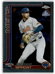 2025 Topps Pro Debut Chrome Brandon Sproat #PDC-157 - Bild 1 von 2