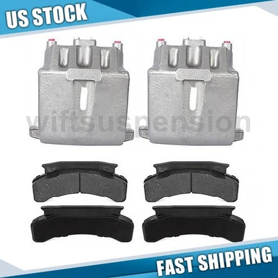 Front Left & Right Brake Caliper & Brake Pads fits Chevrolet B60 Chevrolet B7 - Image 1 of 4