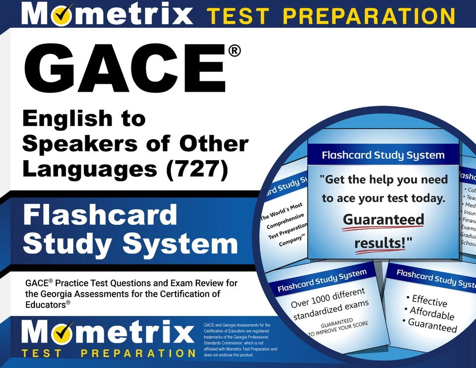 GACE English to Speakers of Other Languages (727) Flashcard Study System - Image 1 of 1