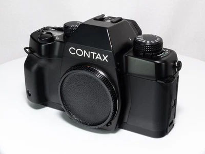 CONTAX ST Analog SLR Kamera black schwarz near MINT Sammlerzustand - Bild 1 von 4