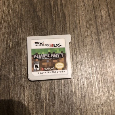 Minecraft New Nintendo 3DS Edition (Nintendo 3DS, 2017) solo cartucho Foto 1 de 4