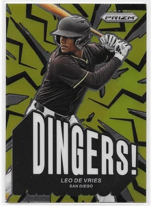2025 Panini Prizm Dingers #15 Leo De Vries San Diego Padres - Picture 1 of 2