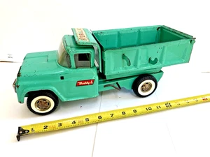 Vintage Buddy L manueller Muldenkipper (blau) - Bild 1 von 15