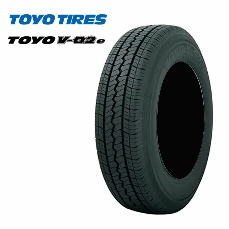 Toyo V-02e 145/80R12 80/78N (145R12 6PR) Summer Tires Light Truck Van Set of 4 - Image 1 of 2