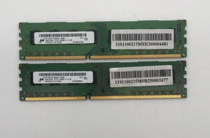 MICRON MT16KTF51264AZ-1G6M1 - 8GB (2X4GB) DDR3 RAM - 2Rx8 PC3L-12800U - Bild 1 von 1