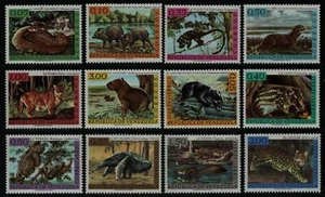 Venezuela 1963 - Mi-Nr. 1481-1492 ** - Estampillada sin montar o nunca montada - Vida silvestre / Animales salvajes - Imagen 1 de 1