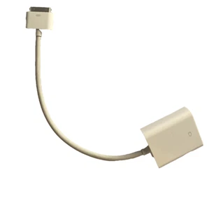 Original Apple iPad Dock 30 pin auf VGA Adapter MC552ZM/B (A1368) gebraucht - Bild 1 von 3