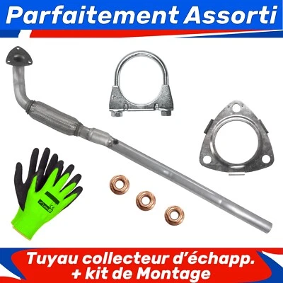 Tuyau collecteur d’échappement pour Opel Meriva 1 I A Hayon 1.6 (2005-07/2010) - Photo 1/4