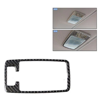 Carbon Fiber Rear Overhead Light Panel Trim Cover For Subaru Forester 2005-2008 Foto 1 de 4