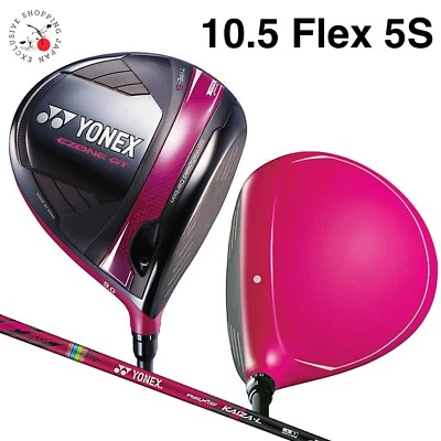 YONEX 2024 EZONE GT Type-S Driver REXIS KAIZA Loft 10.5 Graphite Flex 5S Magenta - Image 1 of 4