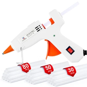 SCHMELZKLEBEPISTOLE AUSLÖSER ELEKTRISCHE KLEBSTÖCKE FÜR DIY HOBBY HANDWERK MINI ZUHAUSE - Bild 1 von 18