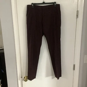 Perry Ellis Portfolio Women’s Flex Stretch 31X30 Dark Wine Burgundy - Picture 1 of 13