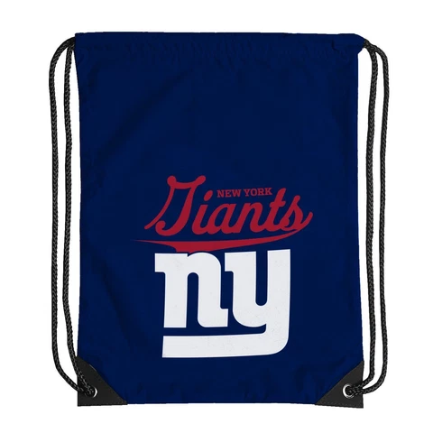 New York Giants Football Team Licensed Team Spirit Backsack 17.5" x 13" - NEW Cover