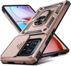 For Motorola Moto Edge+ 2023 Case With Heavy Duty Shockproof Cover & Kickstand - Picture 1 of 7