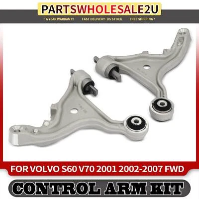 Nuevo brazo de control inferior delantero izquierdo y derecho para Volvo S60 V70 2001 2002 2003-2007 Foto 1 de 4
