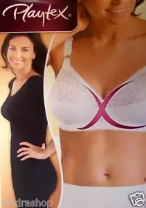 REGGISENO CONTENITIVO PLAYTEX BIANCO NERO NUDO TG DA 3 A 9 COPPA B o C o D -165 - Picture 1 of 1