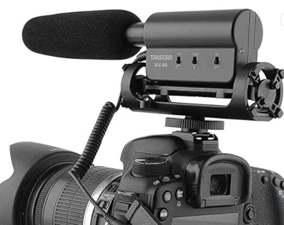 TAKSTAR SGC-598 Interview Microphone for Nikon Canon Camera/DV Camcorder DSLR - Image 1 of 4