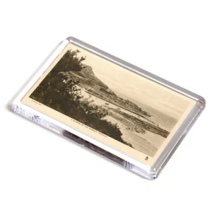 FRIDGE MAGNET - Vintage Channel Islands - A Glimpse of the Harbour, Portelet - Picture 1 of 1