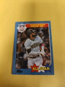 2022 Topps Serie 2 Fernando Tatis Jr All Star Azul #87AS-1 - Imagen 1 de 2