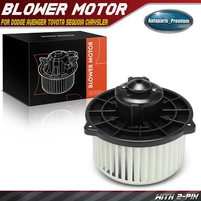 Conjunto de ventilador de motor de ventilador HVAC para Toyota Sequoia 01-08 Mitsubishi Eclipse 95-99 - Imagem 1 de 4