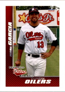 2012 Peninsula Oilers Choice #7 Mark Garcia Pomona California CA Baseball Card