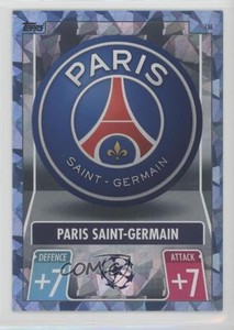2021-22 Topps Match Attax UCL Team Badge Crystal Paris Saint-Germain #136