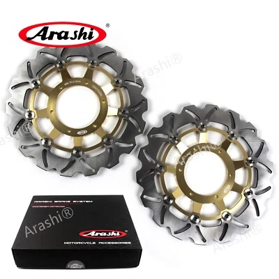 Front Brake Discs Rotors For Honda CBR 600 F F4i 2001 - 2007 CBR600F Sport 01-02 - Изображение 1 из 4