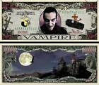 Il Vampiro Banconota Dollari US! Halloween Dracula Serie Mostro Horror Nosferatu