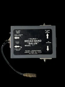Telrex Laboratories szerokopasmowy model Balun nieprzezroczysty BB346m? - Zdjęcie 1 z 9