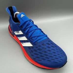 2019 Adidas Ultraboost PB Glory Blue White Solar Red EF0893 Mens UK 9.5 Shoes - Picture 1 of 8
