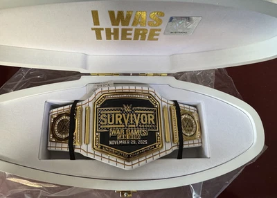WWE Survivor Series San Diego 2025 mini título 155/650 exclusivo de Superstore Foto 1 de 4
