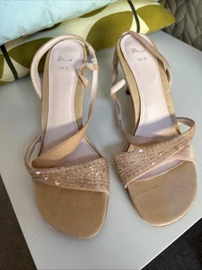 BHS Midi Heel Sandals Size 5 - Picture 1 of 4
