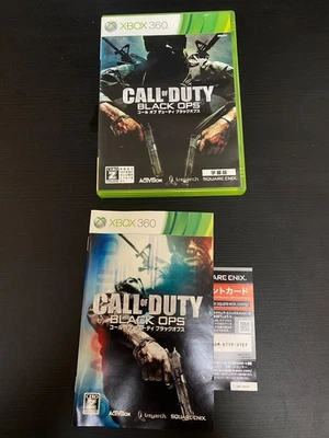 Call of Duty Black ops CoD BO subtitled ver. Import Japan Xbox 360 Japanese ver. - Image 1 of 4