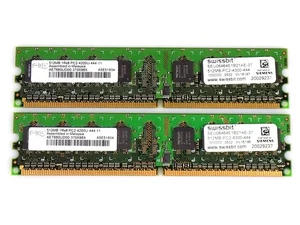 1GB (2x 512MB) Aeneon AET660UD00-370A98X DDR2-533Mhz PC2-4200U Arbeitsspeicher - Picture 1 of 1