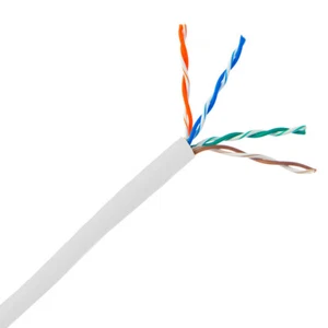 CAT5 Networking Eithernet Cable 1000ft Solid Copper 24AWG 4-Pair UTP, UL ETL CM - Picture 1 of 10