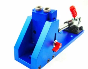 New Woodworking Inclined Hole Positioner Screw Drill Pocket Holes Drilling Tool - Picture 1 of 8