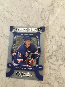 Ryan Callahan New York Rangers O-Pee-Chee Festzelt Rookies 2007 - Bild 1 von 2