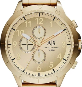 Armani Exchange Men's Chronograph, Gold-Tone Stainless Steel Watch, AX1752 - Picture 1 of 5