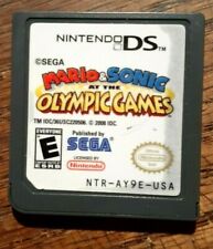 Mario & Sonic na Igrzyskach Olimpijskich (Nintendo DS, 2008) VG Shape Tested Authentic