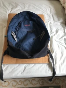 Jansport Navy Blue Backpack JTUJO IGNORE BALANCE5 & KLARNA - Picture 1 of 11