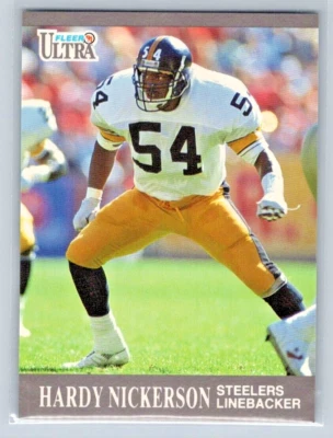 1991 Fleer Ultra Football - Hardy Nickerson - Pittsburgh Steelers - Base - #115 - Image 1 of 2