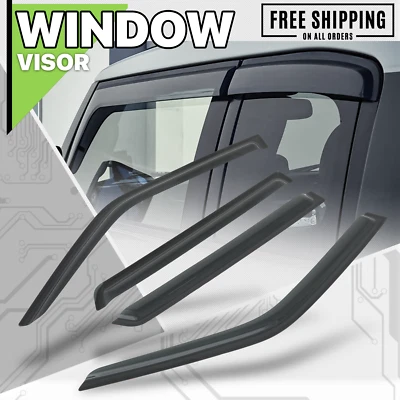 Protector deflector de lluvia ventilación para ventana con cinta adhesiva para Nissan Pathfinder 96-04 Foto 1 de 4