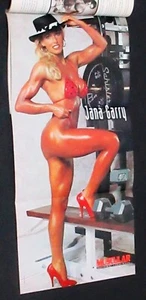 Muscular Development 11 / 1994 Jana Garry Poster Marissa Espinosa Lisa Ibarra - Picture 1 of 11