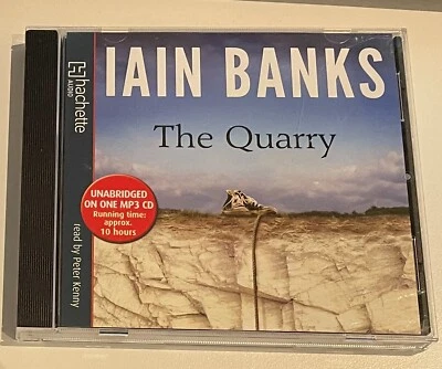 Audio Book IAIN BANKS The Quarry on 1 x CD read by Peter Kenny - Image 1 of 3