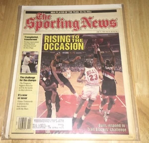June 15,1992 The Sporting News Michael Jordan On Cover Rising To The Occasion - Picture 1 of 1