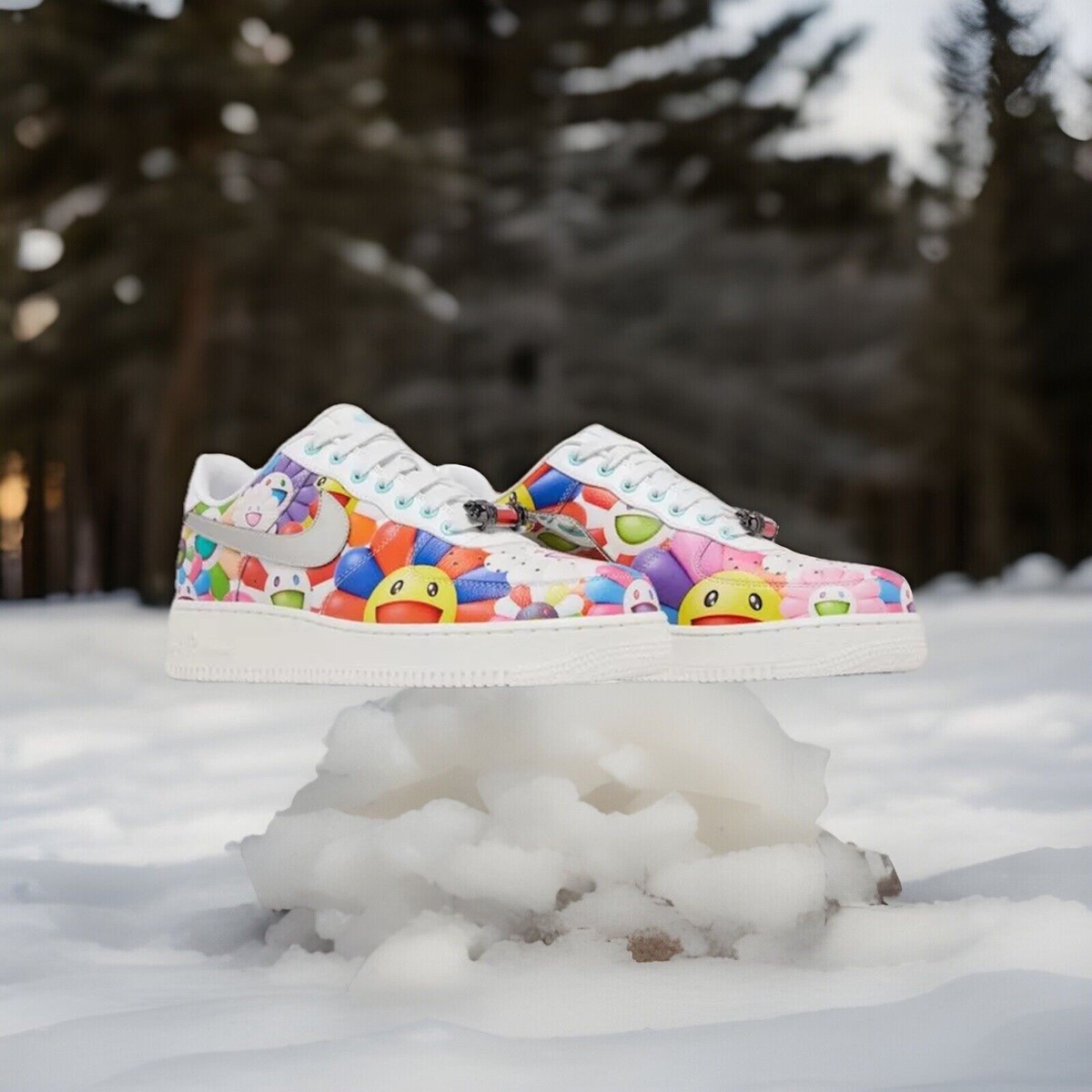 NIKE - むらき Nike Air Force 1 Low RTFKT Clone X Murakami Drip (Edition of